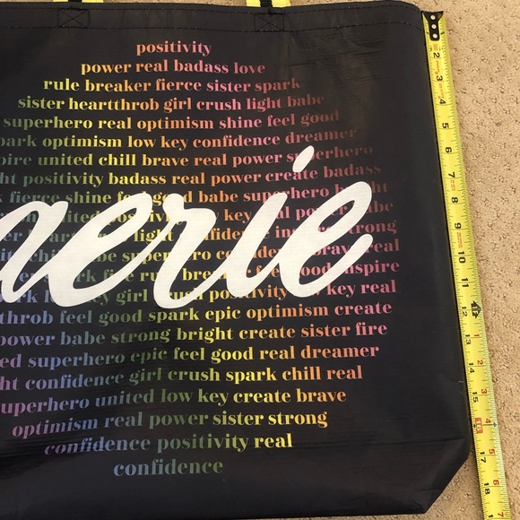 Large Aerie Reusable Shopping Bag - Picture 4 of 8